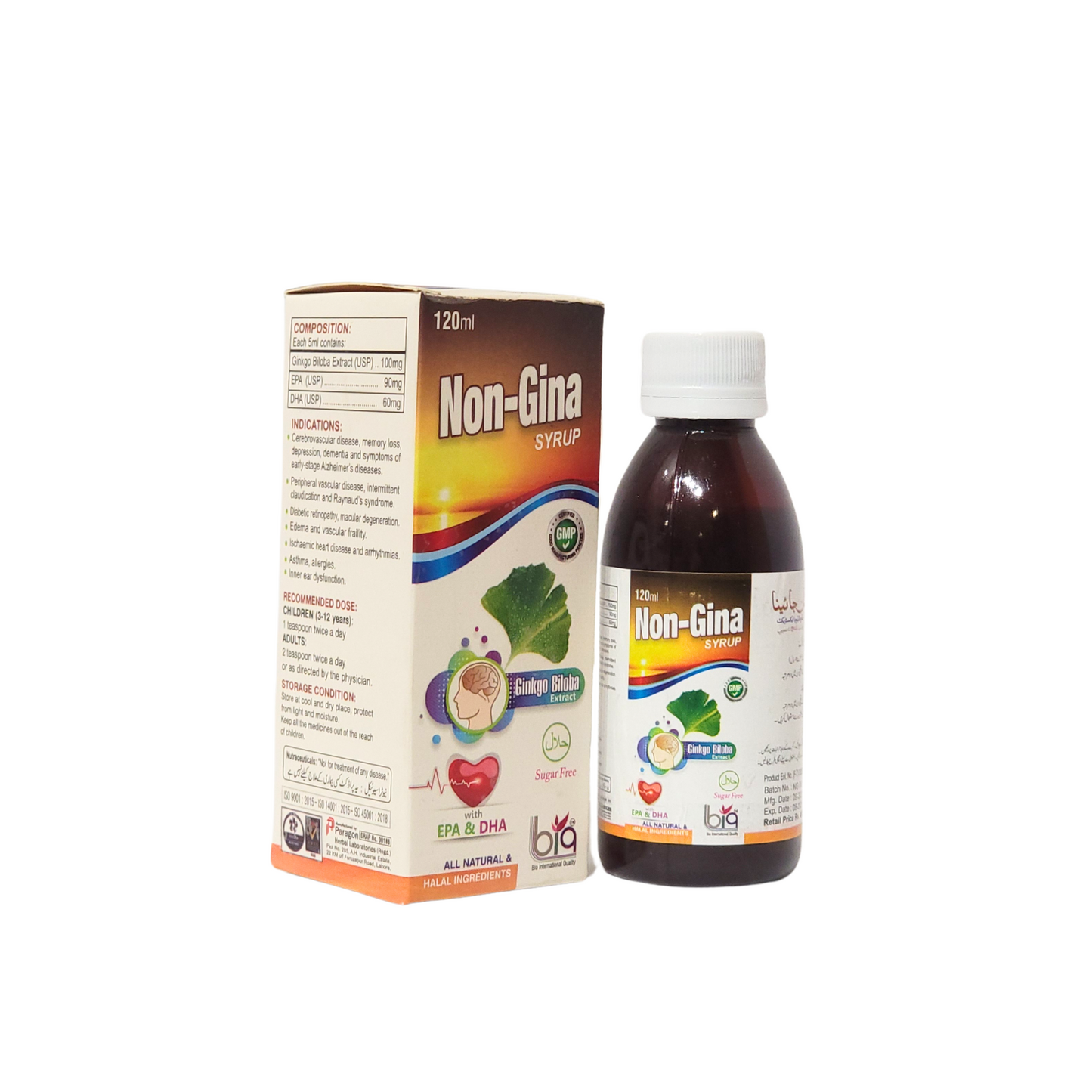 Non-Gina Syrup